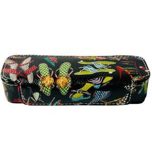 Sydney Love Eyeglass Case Shoes Sandals Girly Black Multicolor Magnetic Snap